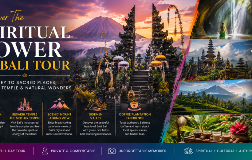 Discover The Spiritual Power Of Bali Daily Tour