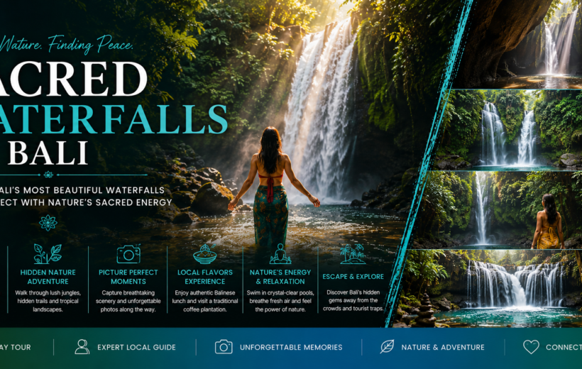 Sacred Waterfalls Of Bali - Daily Tour